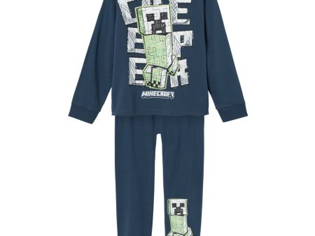 Name It Dark Denim Jinc Minecraft Pyjamas Noos Online now