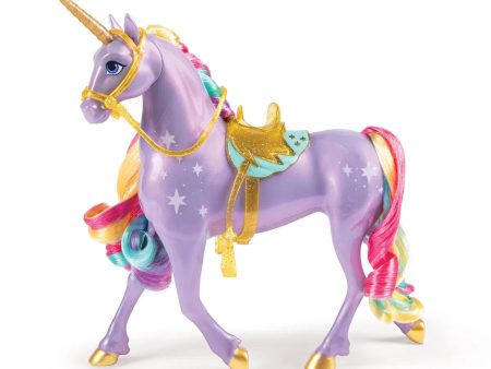 Unicorn Academy Rainbow Light Up Wildstar 28 cm Online now