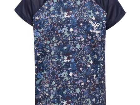 Hummel Black Iris Tessa T-shirt Hot on Sale