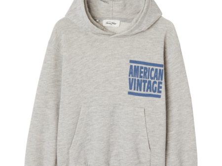 American Vintage Gris Chine Zofbay Hoodie Online