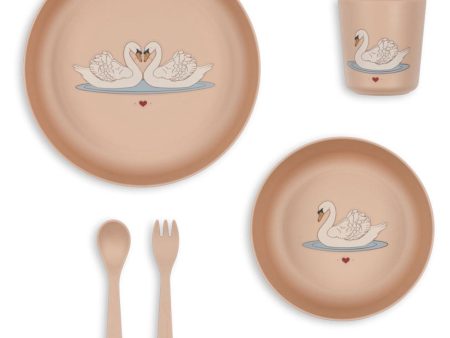 Konges Sløjd Swan Pla Dinner Set Supply