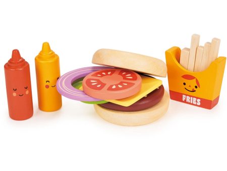 Mentari Stort Burger Set For Discount