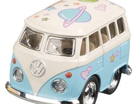 Goki Volkswagen Bus Blå m. Print Discount