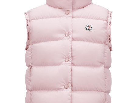 Moncler Pastel Pink Badia Väst Sale