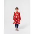 Bobo Choses Red Freedom Bird All Över Ruffle Dress For Cheap