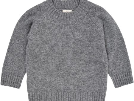 COPENHAGEN COLORS Grey Mel Cashmere Classic Turtle Neck Pullover Supply