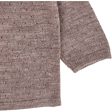 Copenhagen Colors Natural Melange Merino Crossover Cardigan Pointelle For Cheap