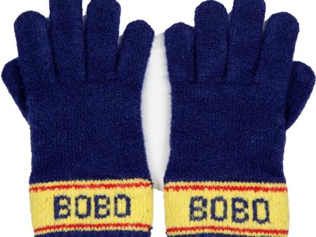 Bobo Choses Blue Once Upon A Time Knitted Gloves Online