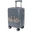 Konges Sløjd Swan Blue Travel Suitcase For Cheap