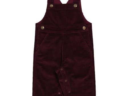 MarMar Heavy Cord Deep Mulberry Ruben Överalls Cheap