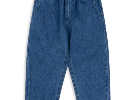 Konges Sløjd Denim Blue Magot Pants Gots For Discount