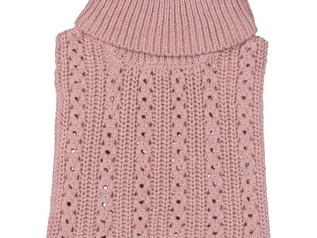 MarMar Heavy Knit Acc Light Mauve Arna Neck Warmer Supply