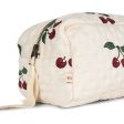 Konges Sløjd Ma Grande Cerise Small Quilted Toiletry Bag Supply