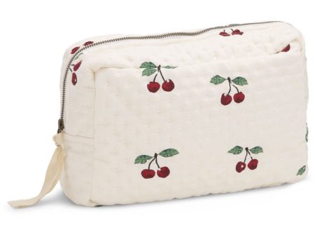 Konges Sløjd Ma Grande Cerise Big Quilted Toiletry Bag Fashion