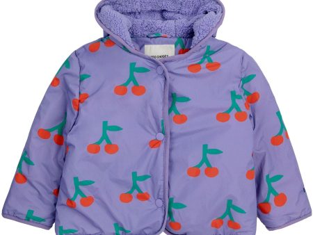 Bobo Choses Purple Cherry All Över Anorak Online Hot Sale