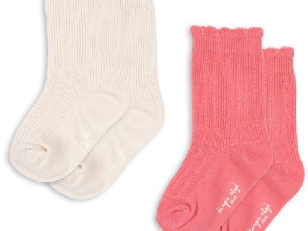 Konges Sløjd Mix Pack 2 Pack Pointelle Socks Online Hot Sale