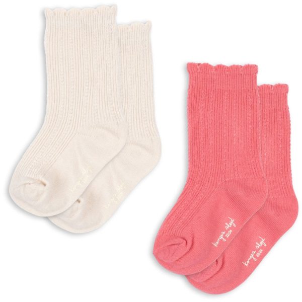 Konges Sløjd Mix Pack 2 Pack Pointelle Socks Online Hot Sale