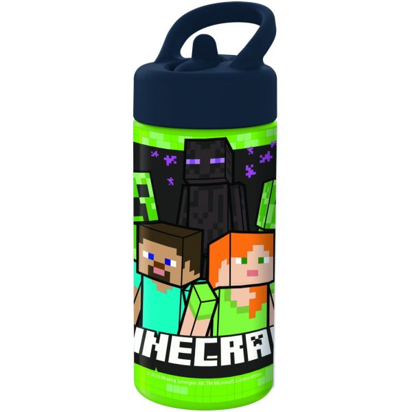 Euromic Minecraft  Sipper  vandflaske 410 ml Sale