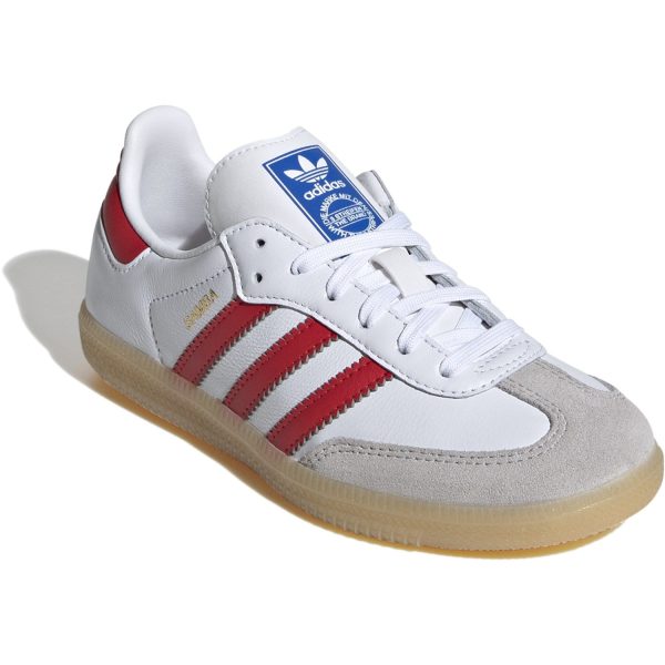 adidas Originals Cloud White Collegred Gum3 Samba Og C Sneakers Online