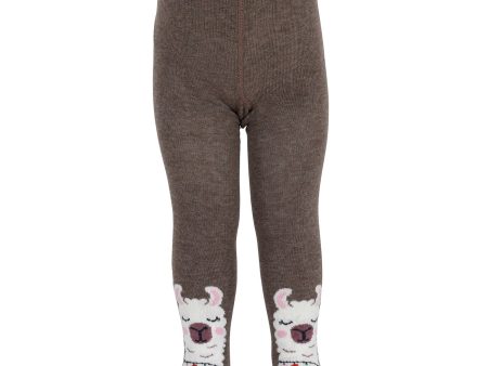 MELTON Denver Melange Llama tights on Sale