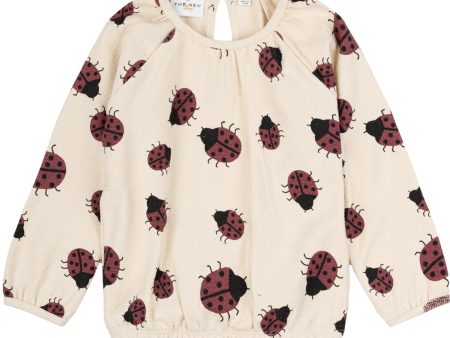 THE NEW Siblings Angora Big Lady Bug AOP Maya Sweatshirt Online