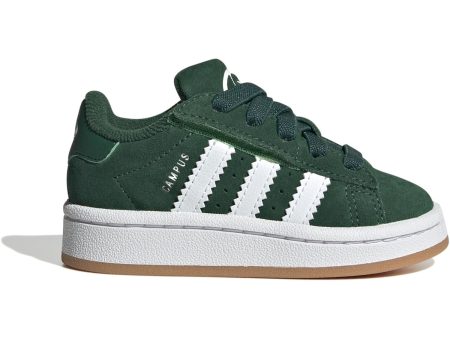 adidas Originals Dark Green   Cloud White   Gum Campus 00S Cf El I Sneakers Sale