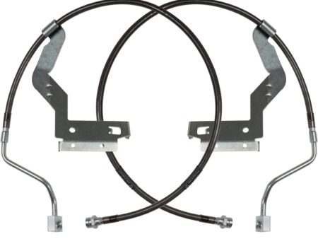 Carli 17-23 Ford F250 350 SD Hardware Braided Brake Lines Leveling Front Only Hot on Sale